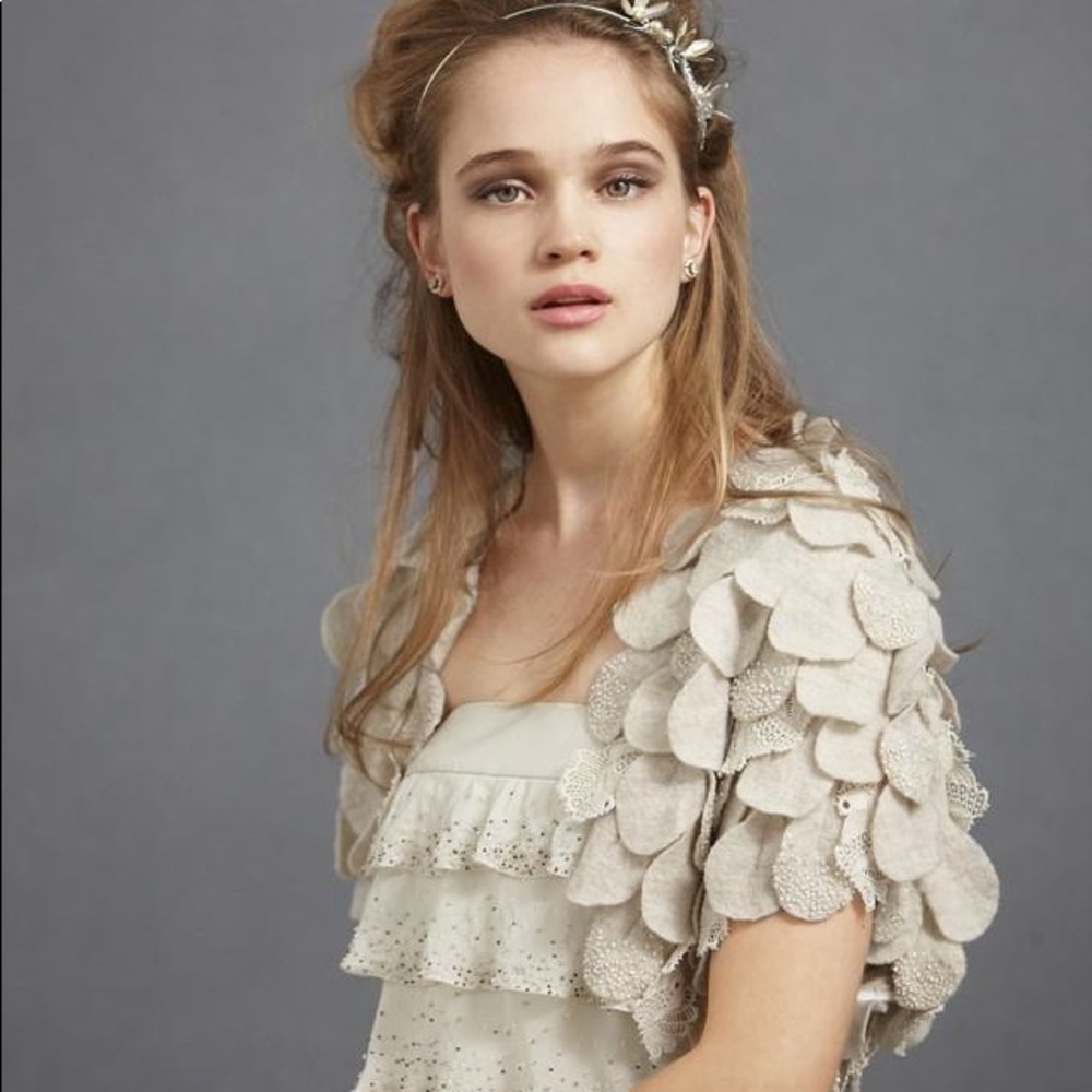 Beautiful bridal jacket.